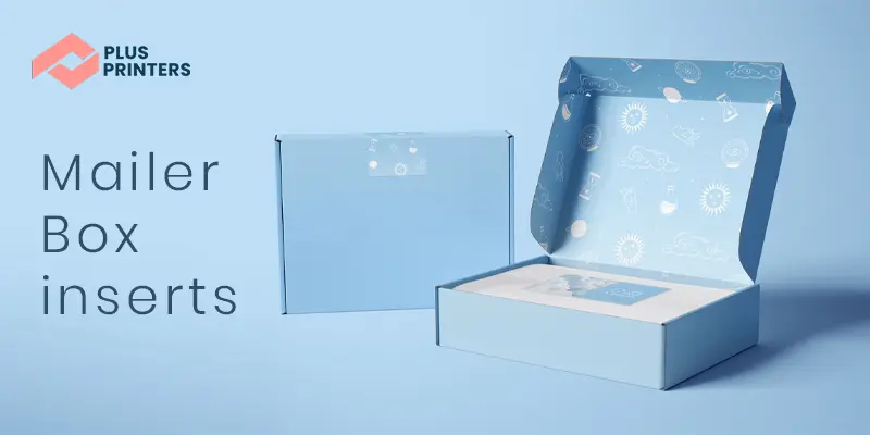 Mailer box inserts packaging
