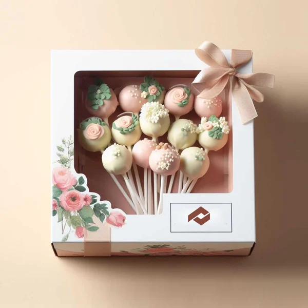 Personalized Cake Pop Boxes