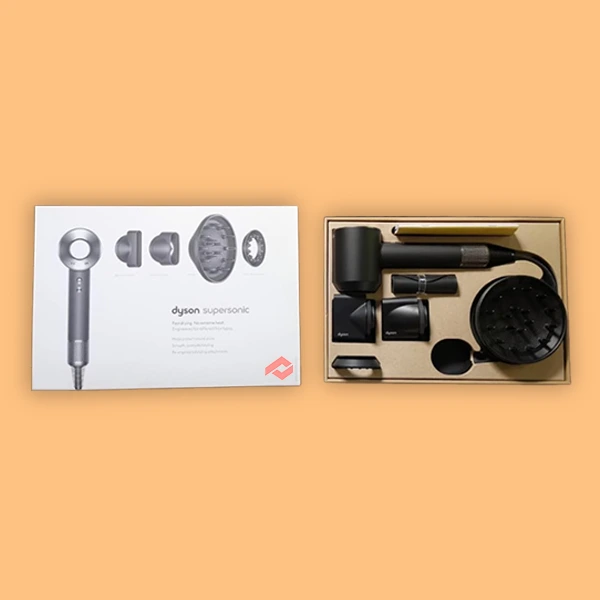 Sleeve hair dryer packaging