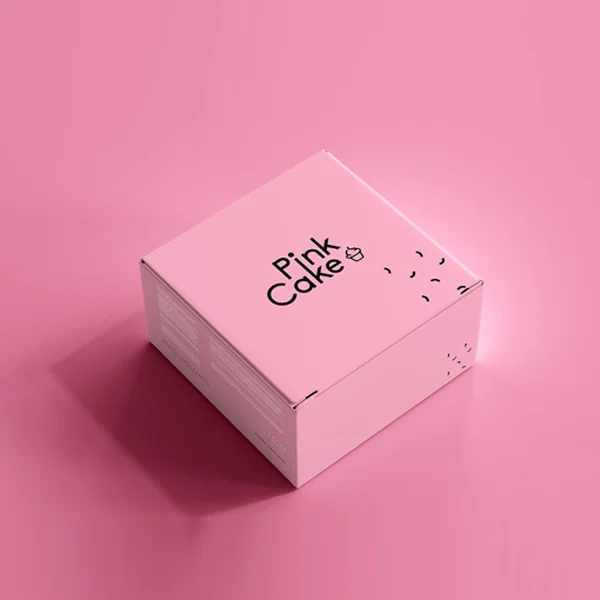 Pink Cake Box