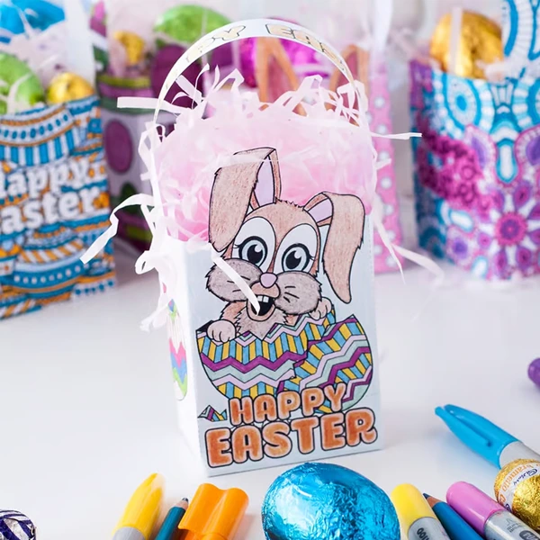 Paper Easter Bags