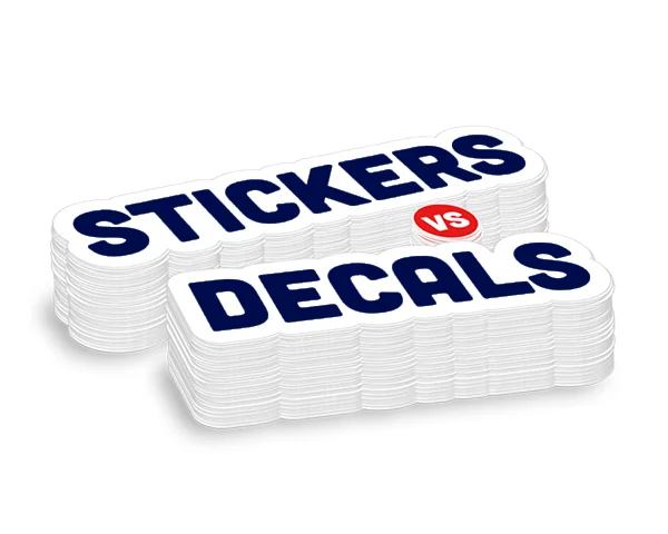 Stickers vs. Decals A Clear Comparison
