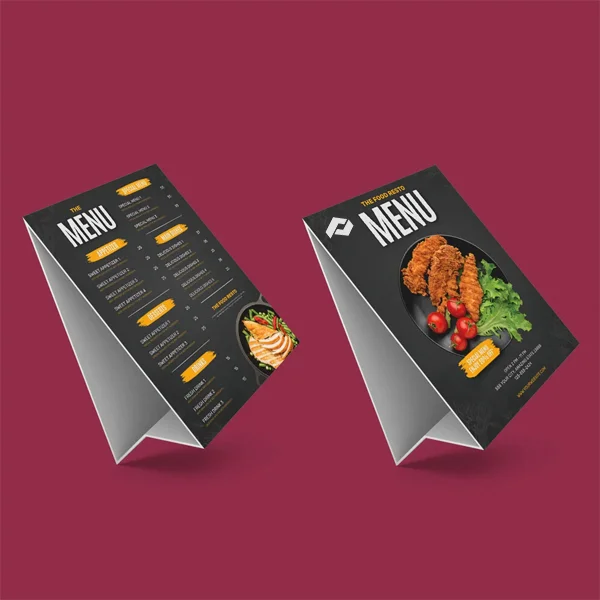 4.25 x 5.5 Table Tent