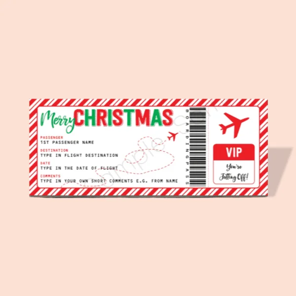Christmas Ticket