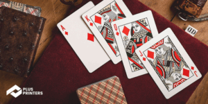 Thickness of playing cards