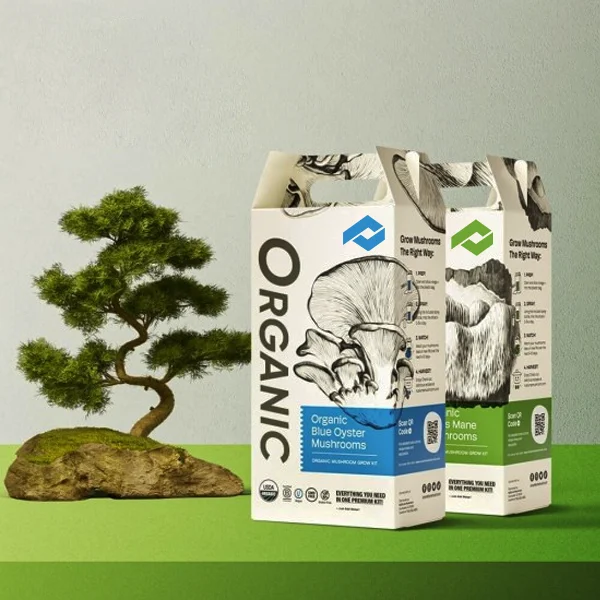 Custom Mushroom Boxes with Logo