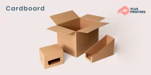 cardboard boxes
