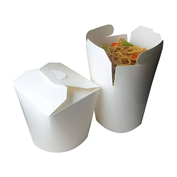 White Noodle Box