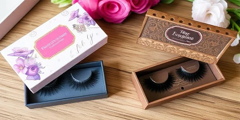 Eyelash box mockup