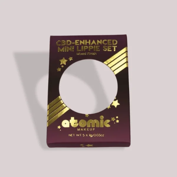 Gold Foil Box with Window