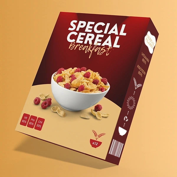 Cardboard Cereal Box