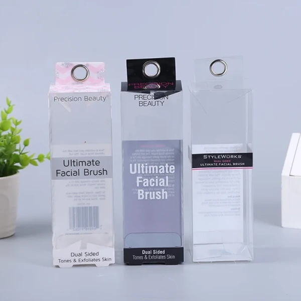 Clear Cartons for Toiletries