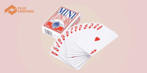Miniature playing cards