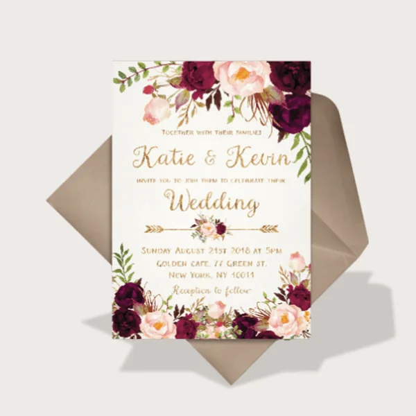 Wedding Invitation Card