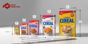 dimensions of cereal box