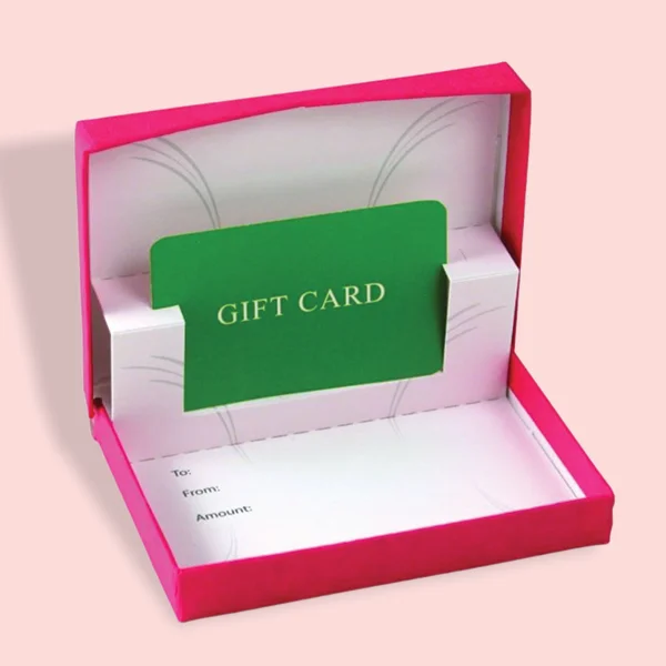 Custom Gift Card Boxes with Logo