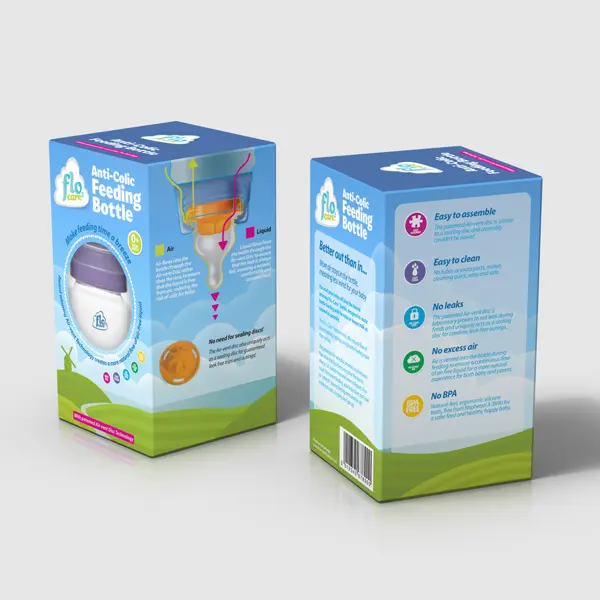 Baby Bottles Packaging Boxes