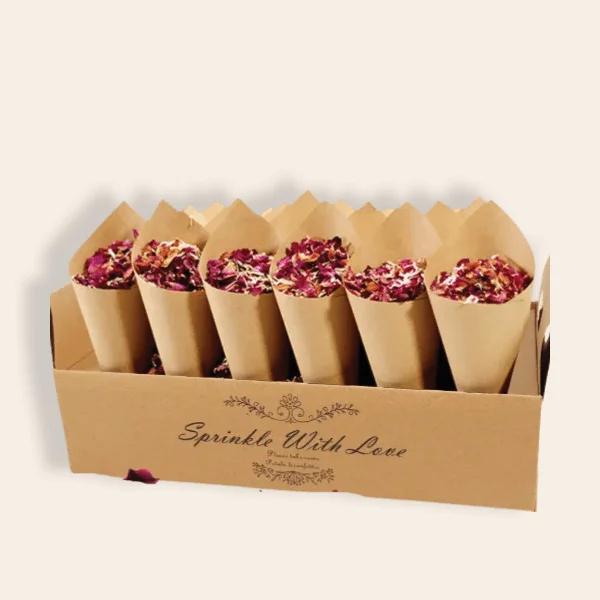 Wedding Confetti Paper Cone