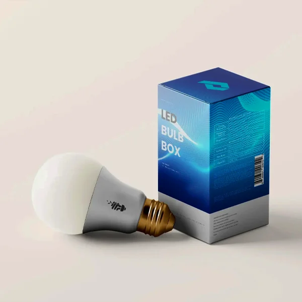 Custom Light Bulb boxes with logo