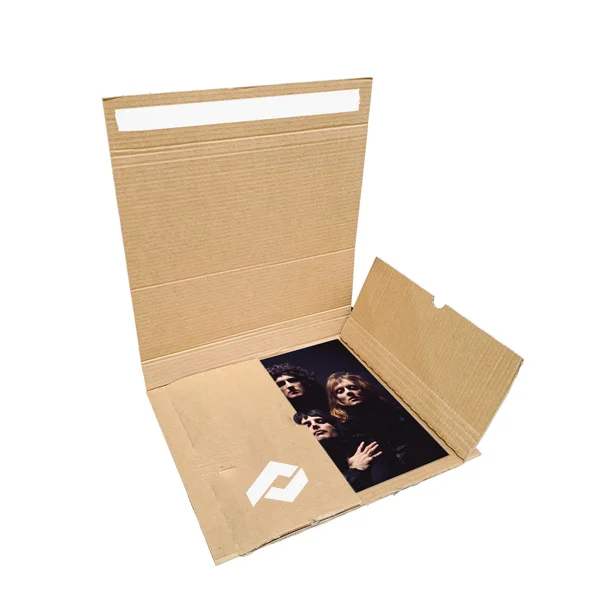 Custom Vinyl Record Shipping Boxes with Logo