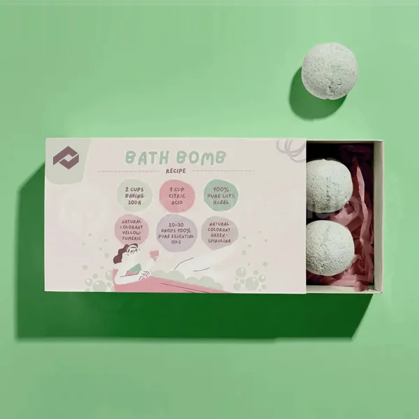 Eco Friendly Bath Bomb Box
