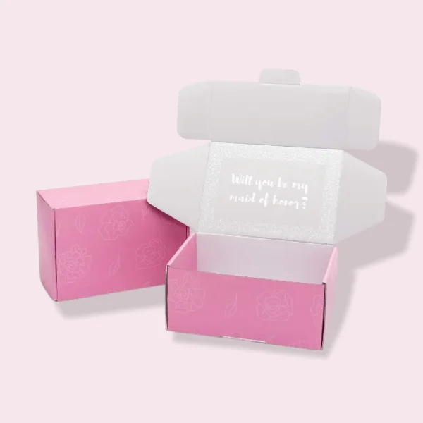 Pink Mailer Box