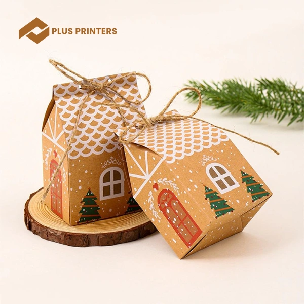 Paper Bag Gingerbread House